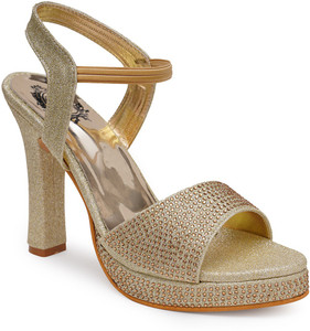 Dull hotsell gold sandals