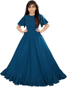 Full frock for 15 years hot sale girl
