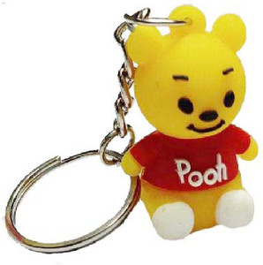 Winnie the store pooh rubber keychain