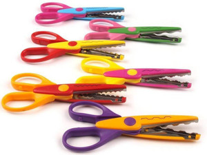 Flipkart KAMAL 6 Pieces Art and Craft Zig zag Paper Shaper