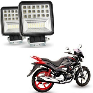 AUTOGARH 42 LED Square Fog Light for Hero CBZ Xtreme Fog Lamp