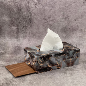 Flipkart casagold 1 Compartments MDF Printed Wooden Tissue