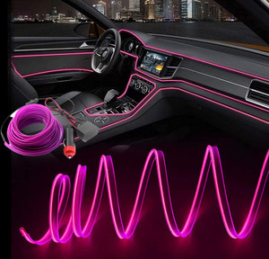 Purple led store lights for car