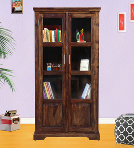 Balaji Wooden Jodhpuri Handcrafted Solid Wood Close Book Shelf
