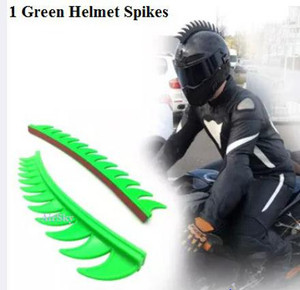 Green hot sale mohawk helmet