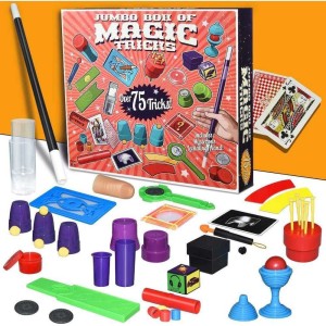 BLOONSY Magic Kit for Kids, Magic Tricks Set for Kids Age 6 8 10