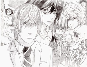 Death Note L Drawing by TheAvaricious on DeviantArt