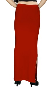 MAA FAB Petticoat-(Red) Cotton Blend Petticoat Price in India