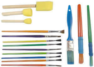R H lifestyle All Purpose Creative 15 pieces Art Paint Brush Set Drawing Picture Kits Gifts Art Class Craft, Hobby And Home