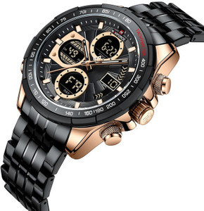 NAVIFORCE NF9197 BKG NF9197 Analog Digital Watch For Men Buy
