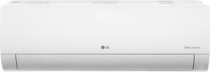 LG Super Convertible 5-in-1 Cooling 1 Ton 3 Star Split Dual Inverter HD Filter with Anti-Virus Protection AC  - White(PS-Q12BNXE1, Copper Condenser)