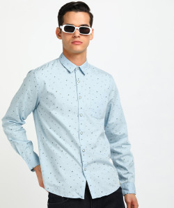 FOREVER 21 Men Printed Casual Blue Shirt Buy FOREVER 21 Men Printed Casual Blue Shirt Online at Best Prices in India Flipkart