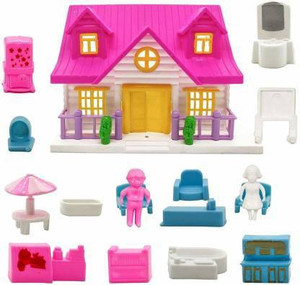 ASKYEnterprises Doll House Set for Girls Kids Play Dolls House