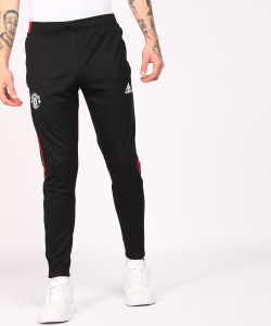 ADIDAS Solid Men Black Track Pants Buy ADIDAS Solid Men Black