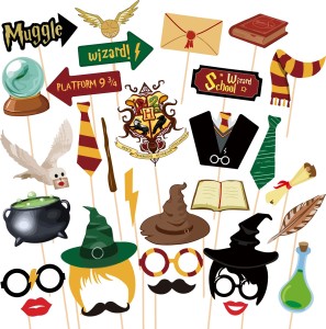  Harry Potter Photo Booth Props