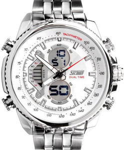 Skmei watch sales dual time