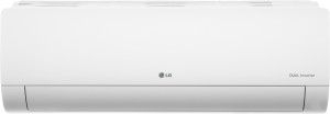 LG 1.5 Ton 3 Star Hot and Cold Split Dual Inverter AC  - White(PS-H19VNXF, Copper Condenser)