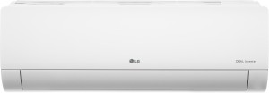 LG Super Convertible 6-in-1 Cooling 1 Ton 5 Star Split Dual Inverter AI, 4 Way Swing, HD Filter with Anti-Virus Protection AC  - White(PS-Q13ENZE, Copper Condenser)