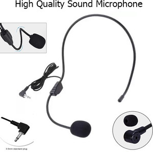 Headphones with mic for voice recording store