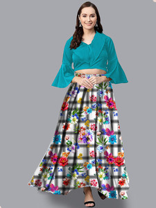 Nilkanth Fashion Women Ethnic Top Skirt Set Buy Nilkanth Fashion