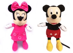 Disney Mickey And Minnie Mouse Plush Doll Clubhouse Stuffed Animal