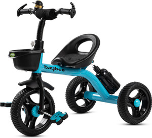 baybee Zirco Smart Plug n Play Kids Tricycle Ride on with Basket