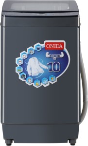 ONIDA 7.5 kg Fully Automatic Top Load Grey(T75CGN1)