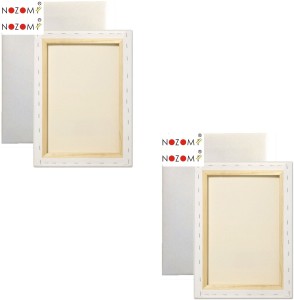 Paint Canvases, 6 Pack 12x10 Inch Square Stretched Art Board