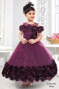 smf Girls Maxi Full Length Party Dress Price in India Buy smf