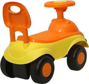 Firststep BABY PUSH CAR ORRANGE FOR KIDS AGE LIMIT 1 3YEAR BABY