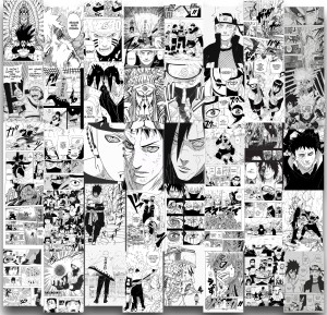 VEENSHI set of 40 naruto color manga wall poster A4 size 119x83 inch anime  posters  Amazonin Home  Kitchen