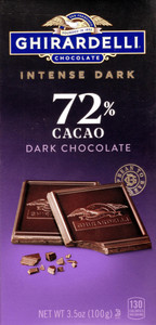 Ghirardelli DARK 72 DARK IMPORTED MADE IN USA Bars Price in India