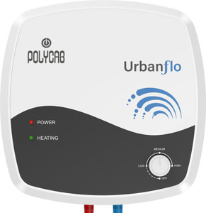 Polycab 10 L Storage Water Geyser (Urban Flo Storage Water Heater, White  Grey) Price in India - Buy Polycab 10 L Storage Water Geyser (Urban Flo  Storage Water Heater, White Grey) online at Flipkart.com