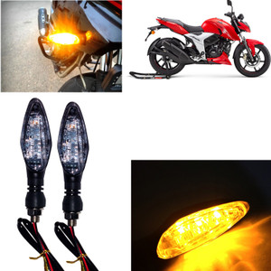 Pious Front Rear Side LED Indicator Light for TVS Apache RTR 160
