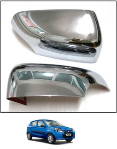 RS ENTERPRISES CARS Car Chrome Finish Mirror Cover Set of 2 For
