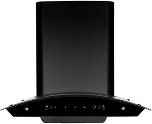 Hindware Chromia Black 60 Cm Wall Mounted Chimney For Kitchen Auto Clean Wall Mounted Black 1200 CMH Chimney Price in India Buy Hindware Chromia Black 60 Cm Wall Mounted Chimney For