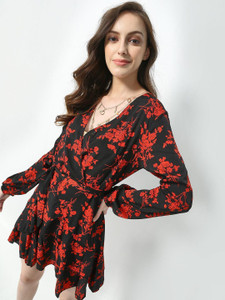 Buy Koovs Women Wrap Multicolor Dress Online at Best Prices in