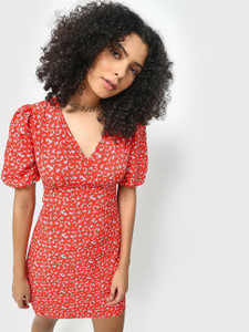 Koovs Women Wrap Red Dress Buy Koovs Women Wrap Red Dress Online