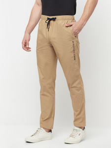 Octave Solid Men Brown Track Pants Buy Octave Solid Men Brown