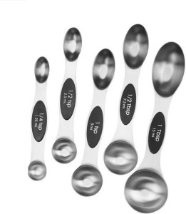 5Pcs Stainless Steel Measuring Spoons Set With Scale Teaspoon