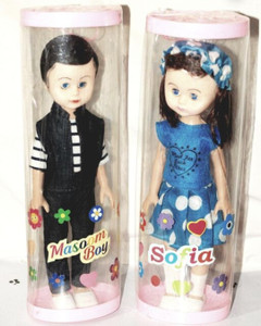 UNIQUE GIFT SHOP Sofia with masoom doll set Playset Dolls for