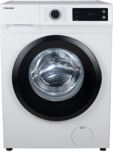 TOSHIBA 8 kg Fully Automatic Front Load with In-built Heater White(TW-BJ90S2-IND(WK))