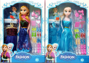 Frozen doll set top b&m