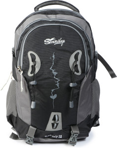 Smartbags Smart bags Casual Waterproof bag Office School College Teens with Rain Cover 42 L Laptop Backpack Dark Blue Price in India Flipkart