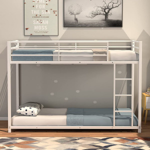 Simoneau loft clearance bed with desk