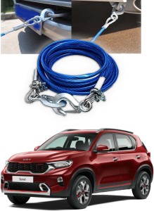 Gadiparts ™ Car Tow Rope with 10mm 13ft Steel Cable and Hooks 4.5 m Towing  Cable Sonat 4.5 m Towing Cable Price in India - Buy Gadiparts ™ Car Tow Rope  with