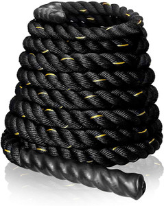 FirstFit Premium Poly Dacron Workout Rope for Core Strength
