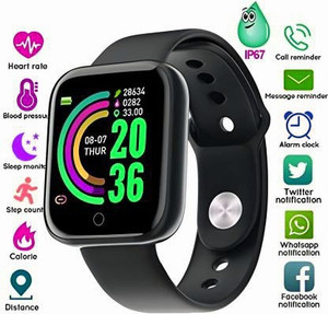Y68 smartwatch hotsell características