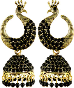 Peacock shop earrings flipkart