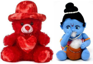 Krishna deals teddy bear